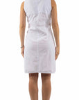 Sleeveless Dress W/pockets & Emb - PSL-278