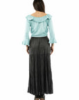 Tier Broomstick Skirt - PSL-279