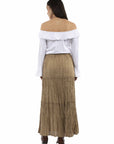 Tier Broomstick Skirt - PSL-279