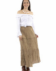 Tier Broomstick Skirt - PSL-279