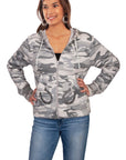 Barbwire/horse Shoe Emb. Jacket - PSW-008