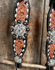 Classic Clear One Ear / Breastcollar Tack Set 