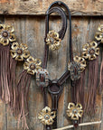 Dark Oil Gold One Ear & Breastcollar 
