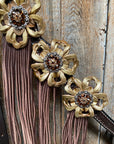 Dark Oil Gold One Ear & Breastcollar 