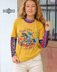 Retro Funk Mesh Top