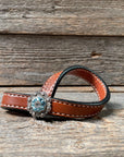 Crystal Medium Oil Rustic Tie Down Keepers