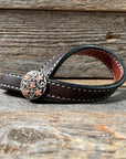 Western Dark Oil Rustic Tie Down Keepers