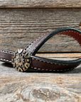 Western Dark Oil Rustic Tie Down Keepers