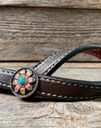 Western Dark Oil Rustic Tie Down Keepers