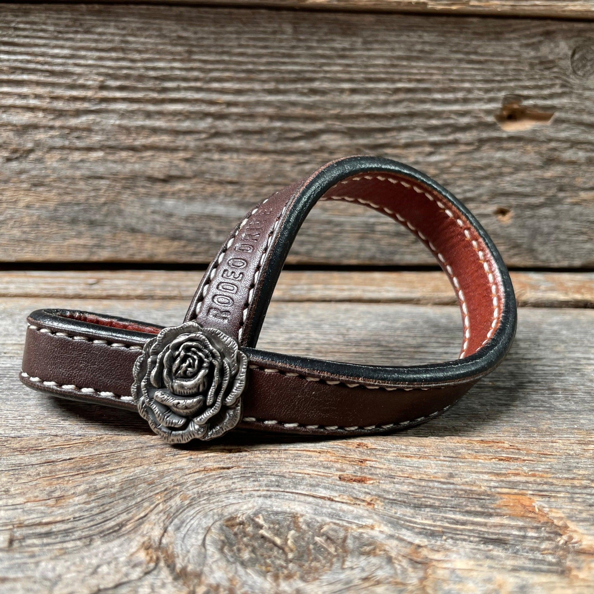 Western Dark Oil Rustic Tie Down Keepers