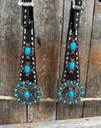 Buckstitch Southwest Turquoise Headstall / Bridle 