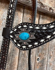 Buckstitch Southwest Turquoise Headstall / Bridle 