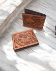 All Tooled Leather Men's Wallet