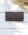 Plain Rustic Leather Wallet