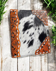 Cowhide Tooled Leather Planner