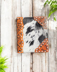 Cowhide Tooled Leather Planner