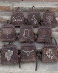 Mini Vintage Leather Bucking Horse Backpack