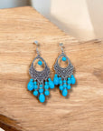 JARDIN Turquoise Silver Earrings