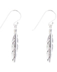 Feather Sterling Silver Earrings