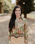 Wildflower Wishes Button Up