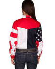Ladies Stars/flag Blouse - RW029L