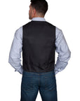 No Lapel Diamond Dot Vest - RW251NBX