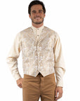 Gold Paisley Vest - RW363X