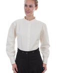 Peruvian Cotton Pleated Front Blouse - RW569
