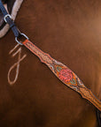Light Oil Hand Painted Rose Breastcollar 