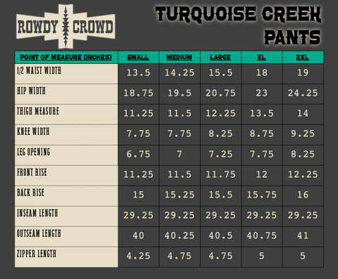 Turquoise Creek Pants 1