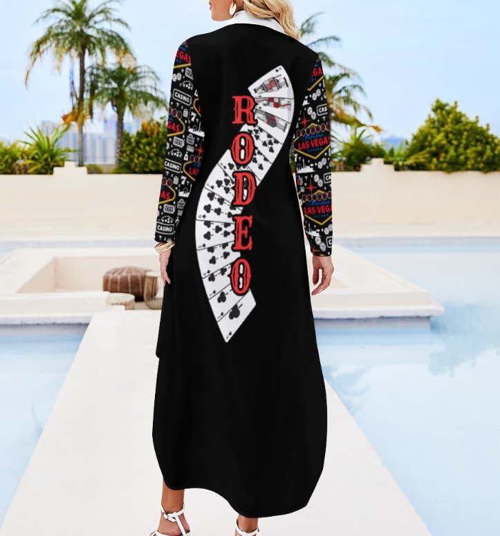 Rodeo Vegas Women&#39;s Western Duster Dress