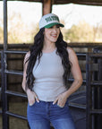 RIBBED ALL-IN-ONE TANK | TAUPE
