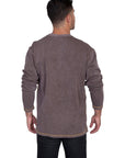 L/s Rib Knit Shirt - TR-058