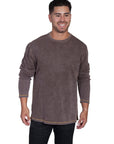 L/s Rib Knit Shirt - TR-058