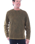 L/s Rib Knit Shirt - TR-058