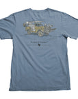 Texas Quail Rig Pocket T-Shirt - Slate