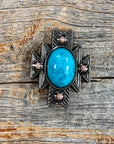 South West Turquoise Western Concho W204