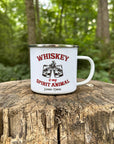 Whiskey is My Spirit Animal Campfire Mug