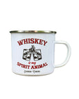 Whiskey is My Spirit Animal Campfire Mug