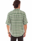 Worn Out's Plaid S/s Shirt - WO001