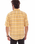 Worn Out's Plaid S/s Shirt - WO001