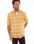 Worn Out's Plaid S/s Shirt - WO001