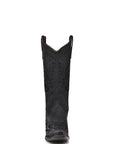 L5433 - WOMEN’S EMBROIDERY BLACK SNIP TOE COWBOY BOOT