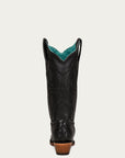 Z5072 - WOMEN'S EMBROIDERY BLACK SNIP TOE COWBOY BOOT