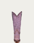 Z5204 - WOMEN'S LILAC LAMB POINTED TOE COWBOY BOOT