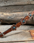 Light Oil Floral Wither Strap 