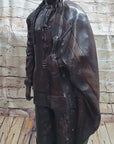 Hot Cast Bronze Native American Indian Chief Sculpture Statue Figure after C.M. Russell