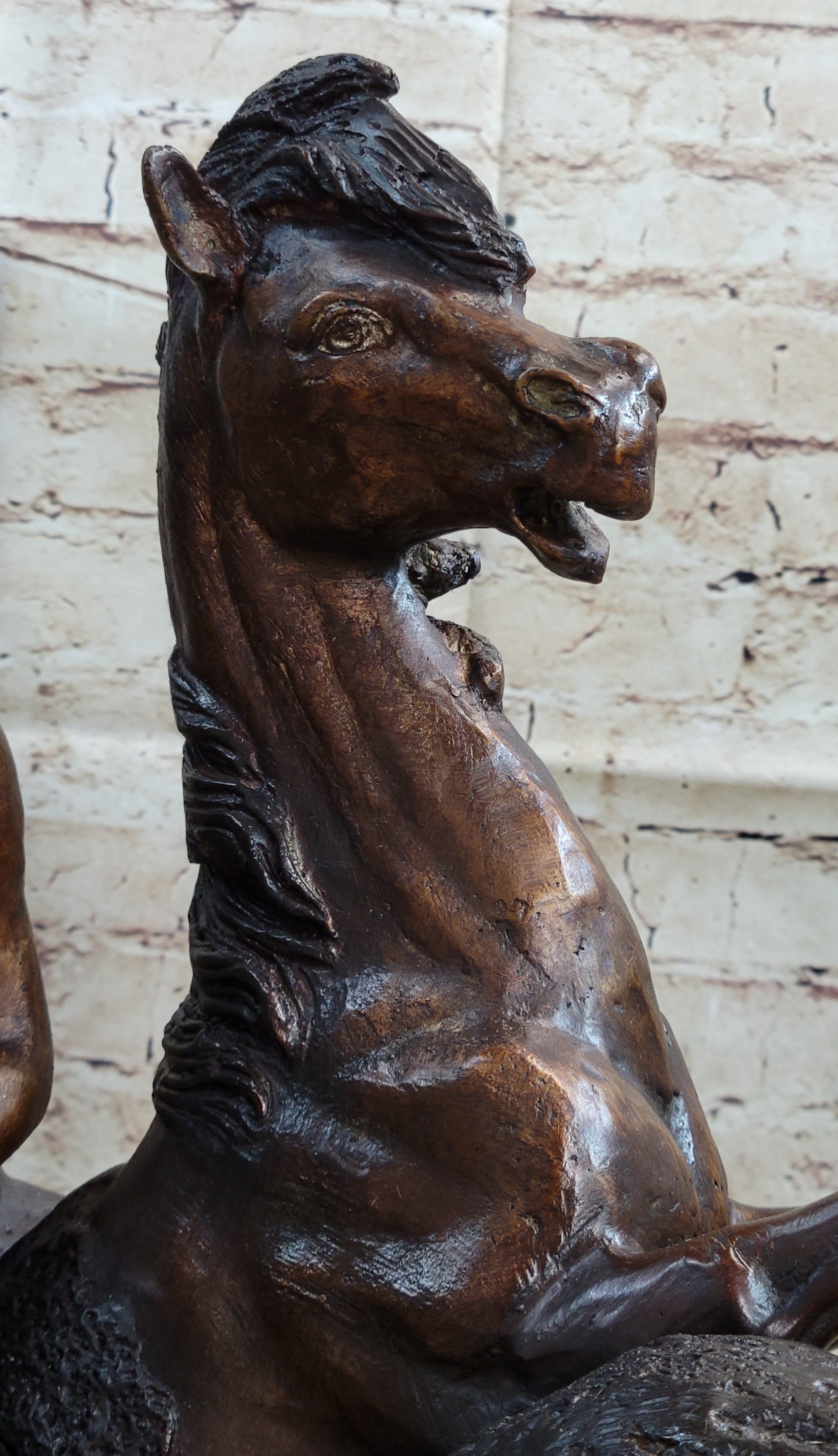 Frederic Remington Buffalo Hunt Bronze Sculpture Statue Native American Western Art Decor