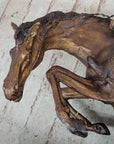 Frederic Remington RATTLESNAKE Rearing Horse Western Bronze Sculpture Statue 18" x 16"