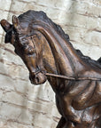 Frederic Remington Cowboy Bronze Statue Sculpture Country Western Art 17" x 21"